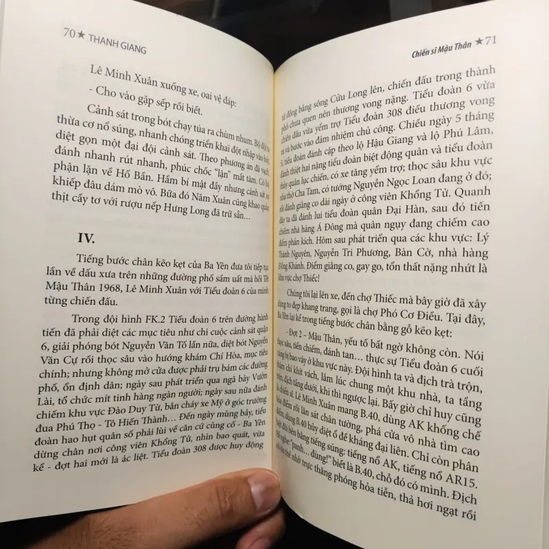 Chiến Sĩ Mậu Thân - Thanh Giang 1023259