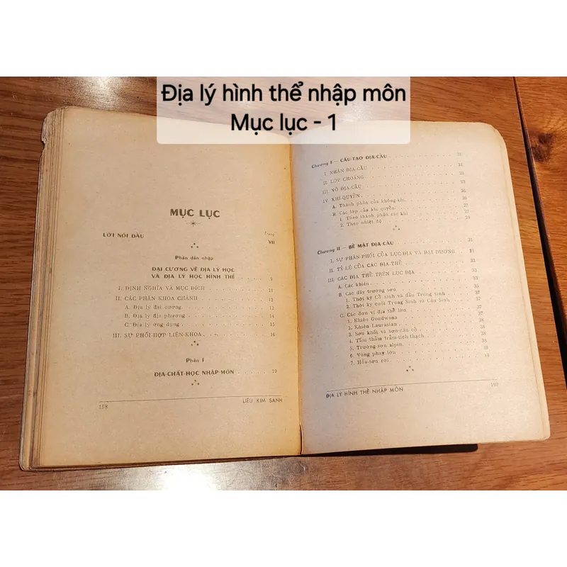 Sách trước 1975 - ĐỊA LÝ HÌNH THỂ NHẬP MÔN 702915