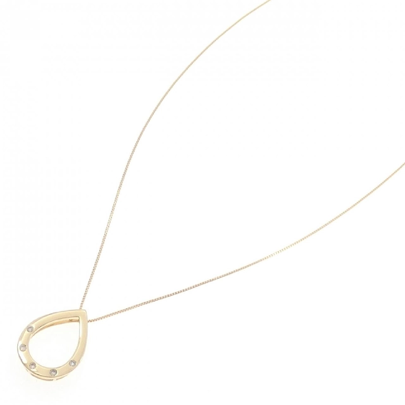 K18YG Dây chuyền kim cương - Hàng hiệu Authentic 859626