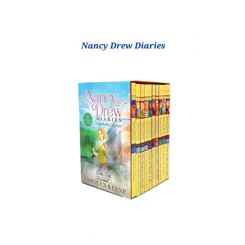 Nancy Drew Diaries Supersleuth Collection - 10 books 759634