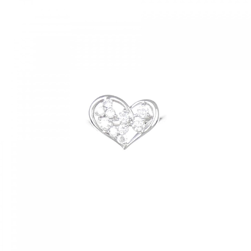 Nhẫn kim cương PT hình trái tim 0.50CT 672760