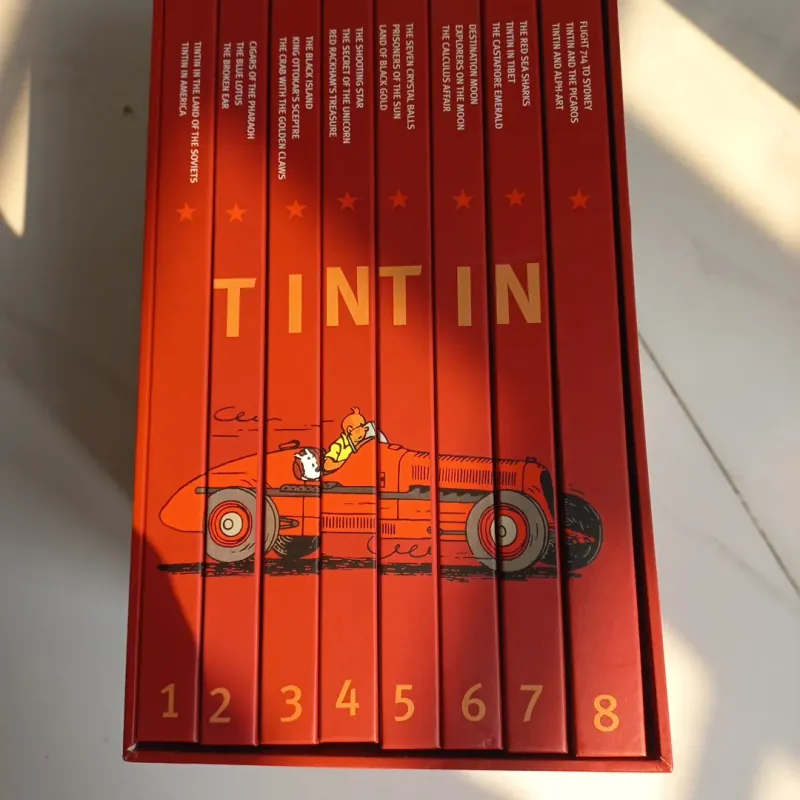 Những cuộc phiêu lưu của Tin Tin truyện tiếng anh  961857