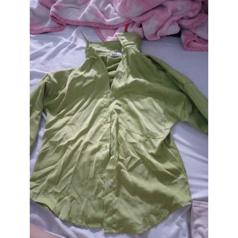 Áo ngủ size S xanh lá đã sử dụng  178205