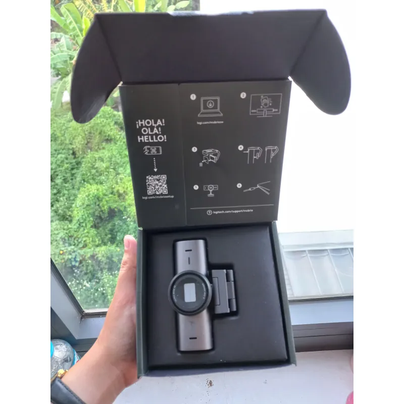 WEBCAM LOGITECH MX BRIO Ultra HD Xám Đen 738744
