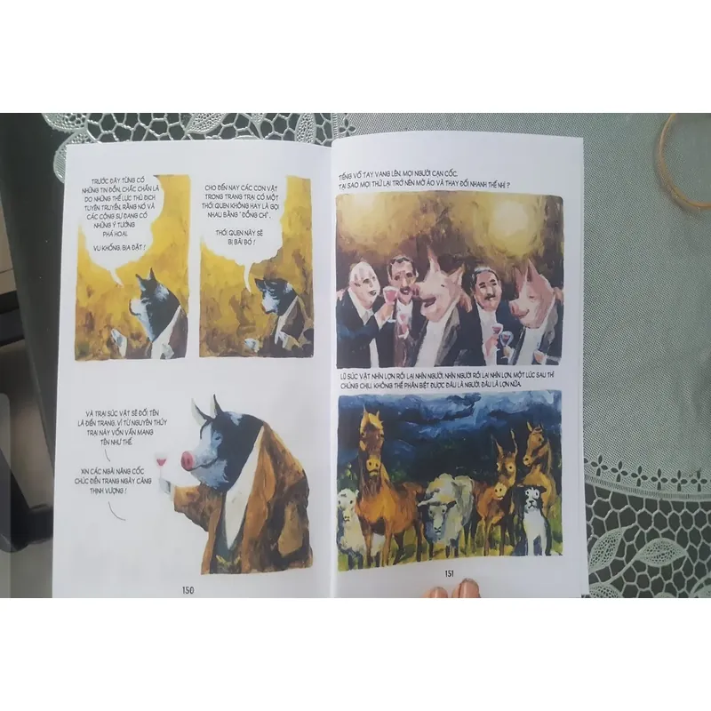 Trại súc vật (truyện tranh) - George Orwell 675134