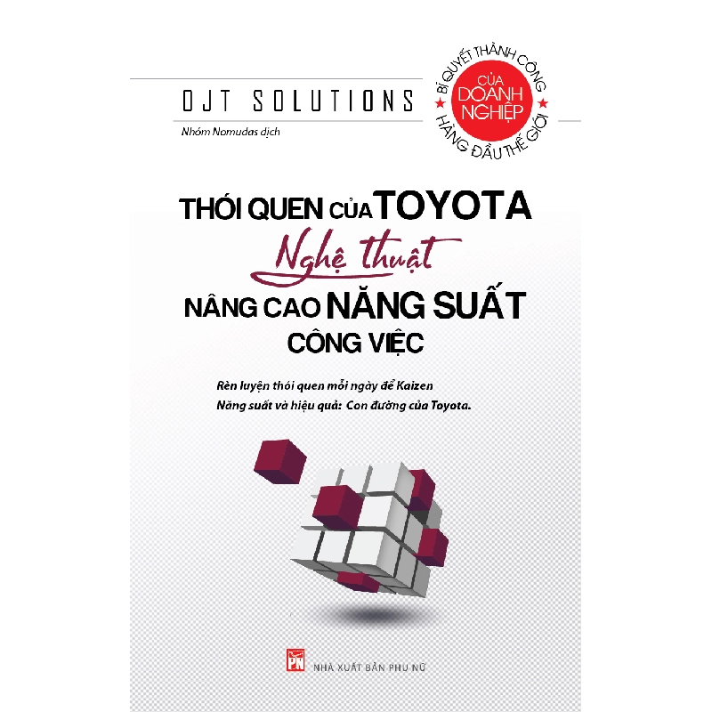 Bộ sách Toyota - Thói quen của Toyota nghệ thuật nâng cao năng suất công việc - Ojt Solutions 520628
