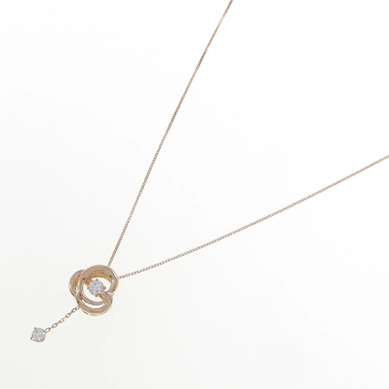 K18PG Dây chuyền kim cương 0.13CT - Hàng hiệu Chính hãng 864504