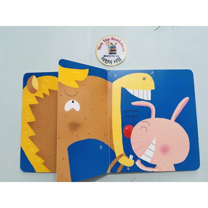 Set boardbook tiếng Hàn cho bé B31 1043710