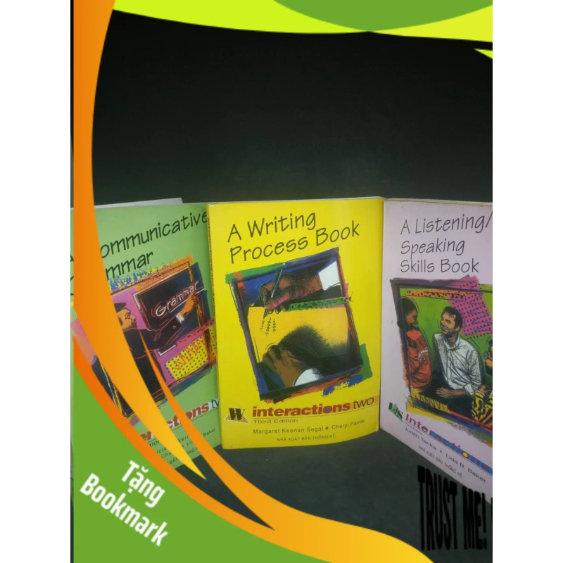 (TẶNG BOOKMARK) Bộ 3 cuốn Interactions two mới 70% RBK0303 939857