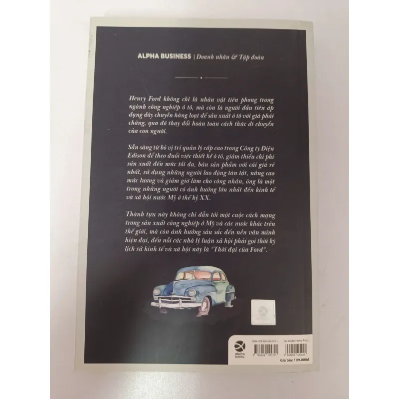 Henry Ford - Cuộc đời & sự nghiệp của tôi - Tự truyện 936621