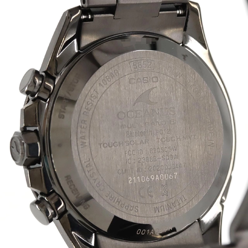 Đồng hồ sóng radio Casio Oceanus OCW-T4000BA-1A3JF TI Solar Quartz - Hàng hiệu Chính hãng 887991