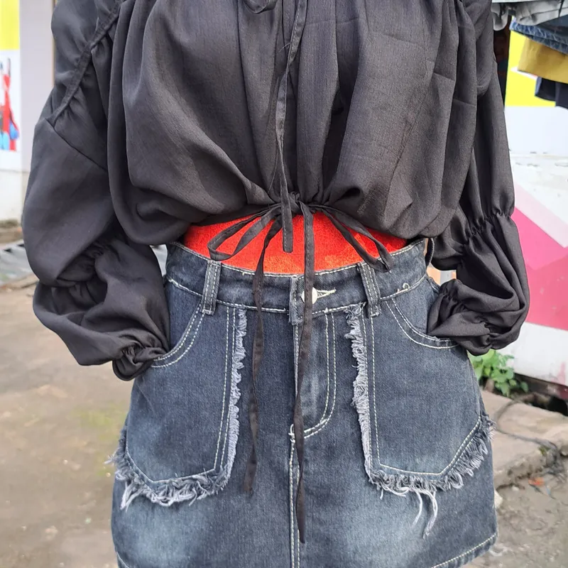 set áo kiểu và chân vay 577127