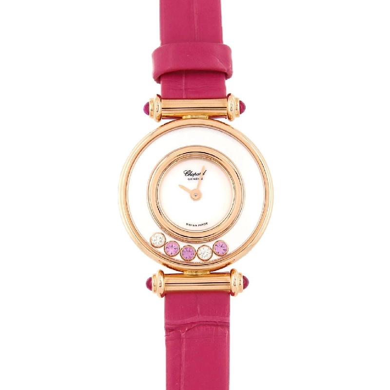 Chopard Happy Diamond PG･2P&3PS 204780-5006 PG･RG Quartz - Hàng hiệu Chính hãng 877317