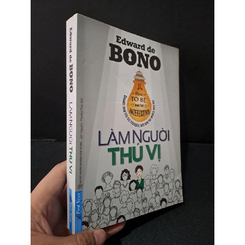 Làm người thú vị mới 80% bẩn bìa, ố 2020 Edward de Bono HCM1804 KỸ NĂNG Blogmeo 27525 464612