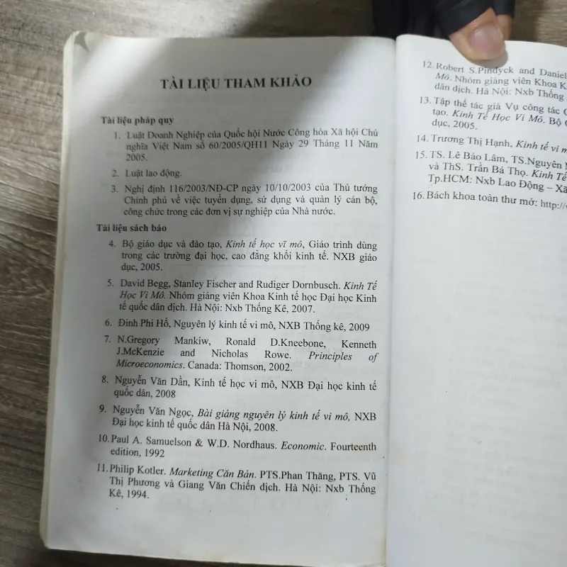 Kinh tế vi mô- Đại học Tài Chính-Marketing 935315