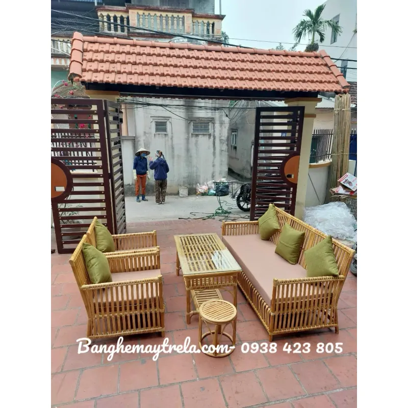 Sofa mây tự nhiên phòng khách 721987