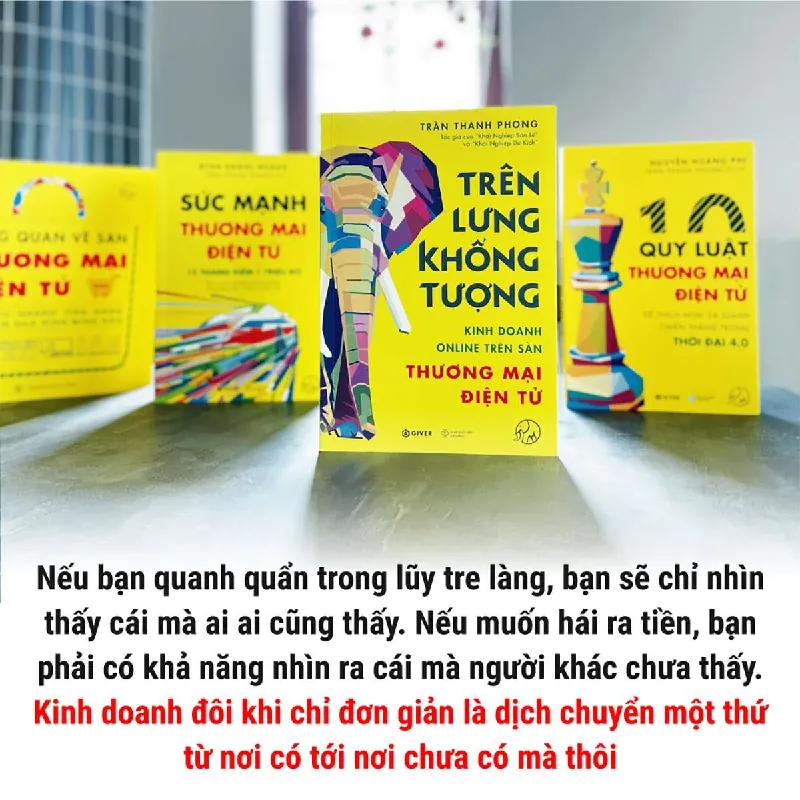 Trên Lưng Khổng Tượng - Trần Thanh Phong - GIVER BOOKS - MARKETING KINH DOANH 595499
