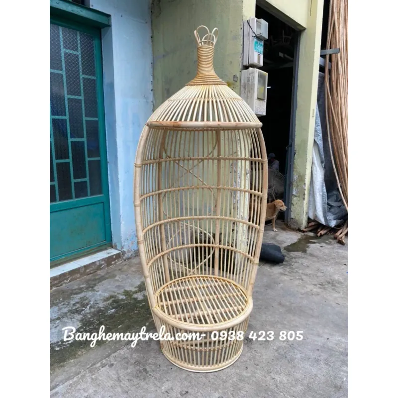 Ghế mây tổ chim decor trang trí 696871
