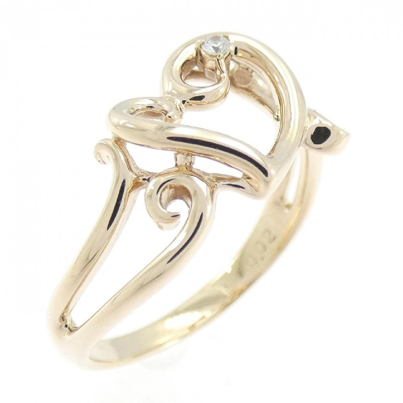 Nhẫn kim cương hình trái tim K10PG 0.02CT - Hàng hiệu chính hãng 852964
