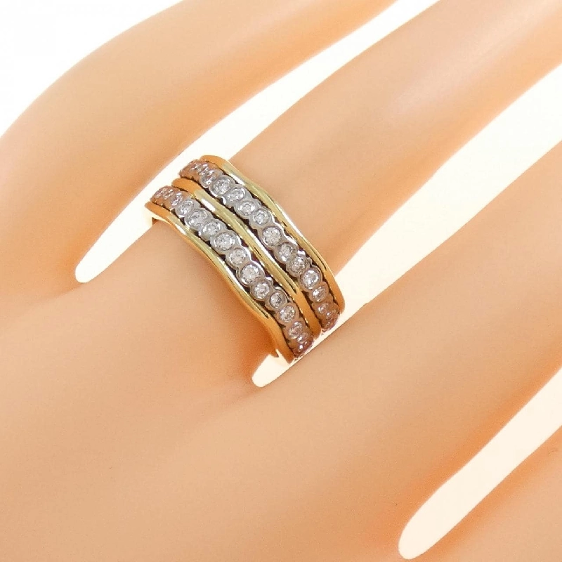 Nhẫn kim cương K18YG/K18WG 0.666CT 673400