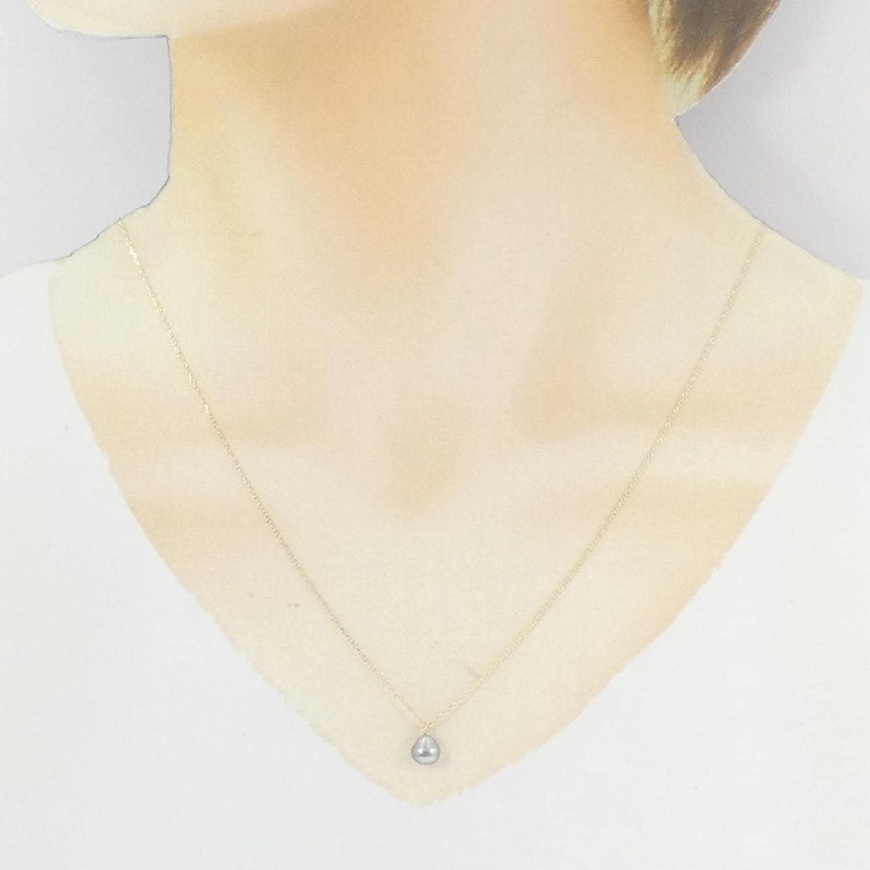 K14YG Ngọc trai đen dây chuyền - Hàng hiệu Chính hãng 857506