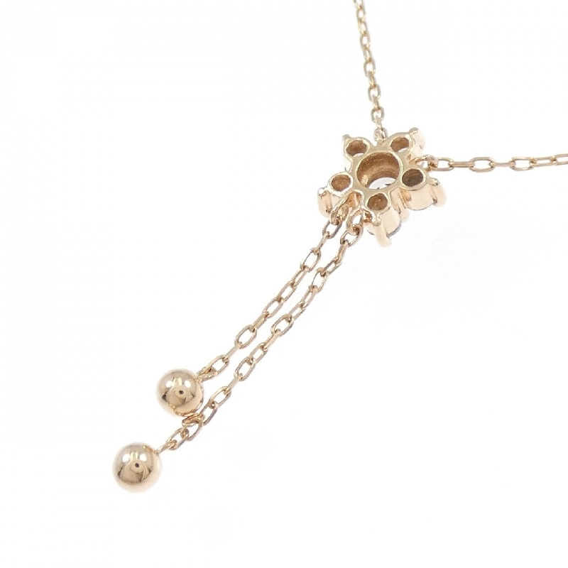 K10PG Hoa Cubic Necklace - Hàng hiệu Chính hãng 859794