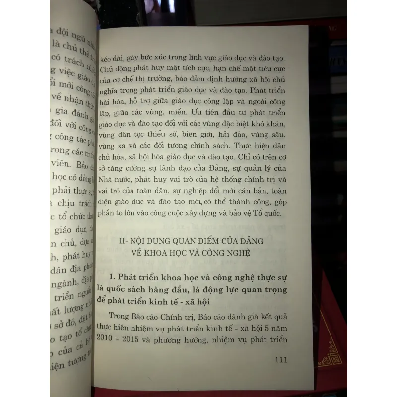 Quan điểm của Đảng về giáo dục và đào tạo, khoa học và công nghệ  758411