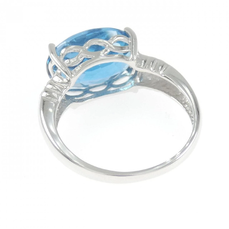 Nhẫn Blue Topaz 10KWG - Hàng hiệu Authentic 846470