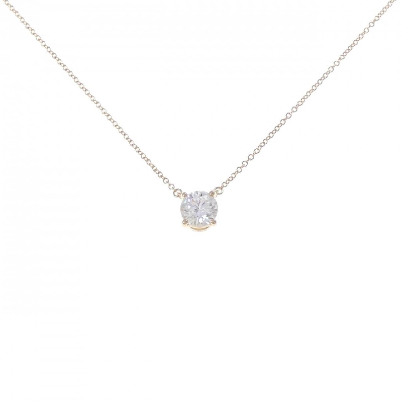 Dây chuyền Tiffany Solitaire 1.00CT D VS2 3EXT - Hàng hiệu Chính hãng 843982