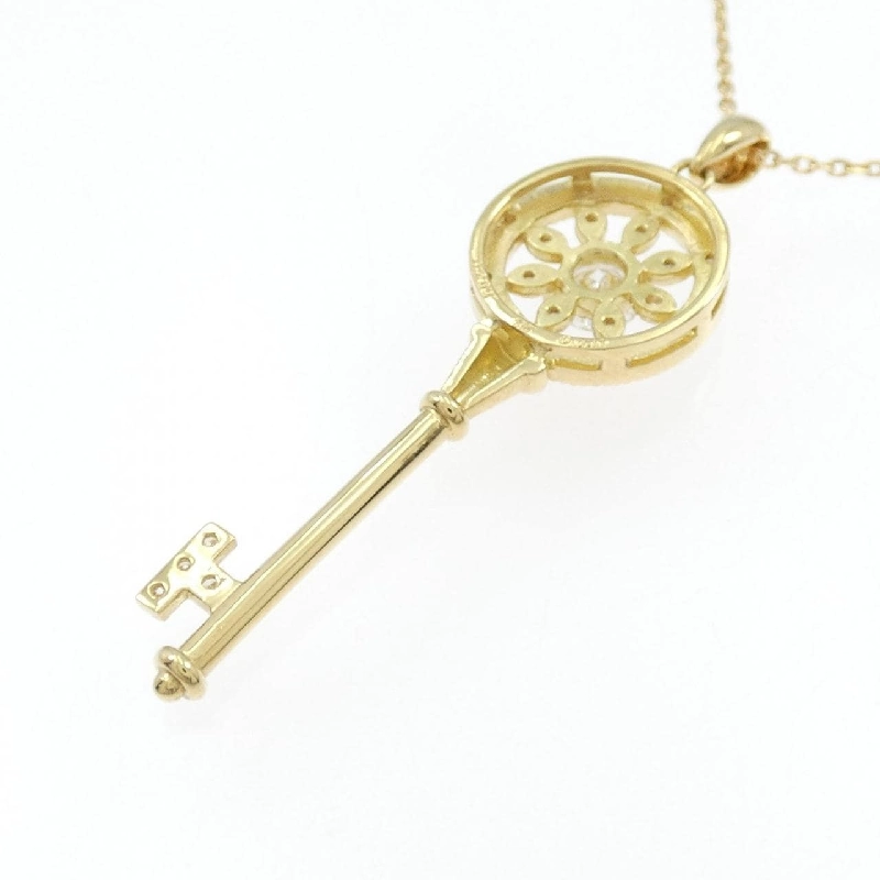 Dây chuyền kim cương K18YG 0.209CT F SI2 Tốt - Hàng hiệu Chính hãng 874789