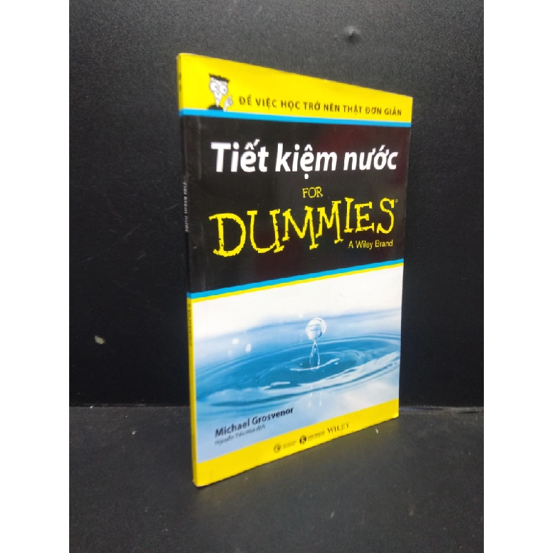Tiết kiệm nước for dummies a wiley brand Michael Grosvenor 2022 mới 95% HCM.ASB0309 342181