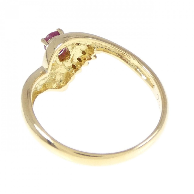 Nhẫn Ruby K18YG 0.27CT 673039