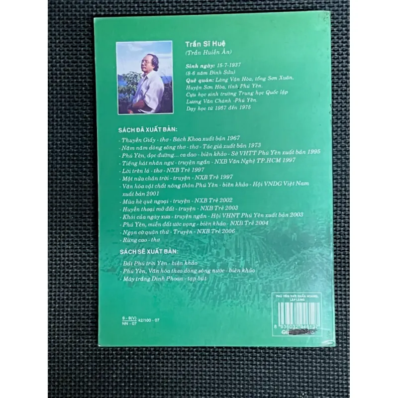 PHÚ YÊN THỜI KHẨN HOANG, LẬP LÀNG - Tác giả TRẦN SĨ HUỆ 1030875