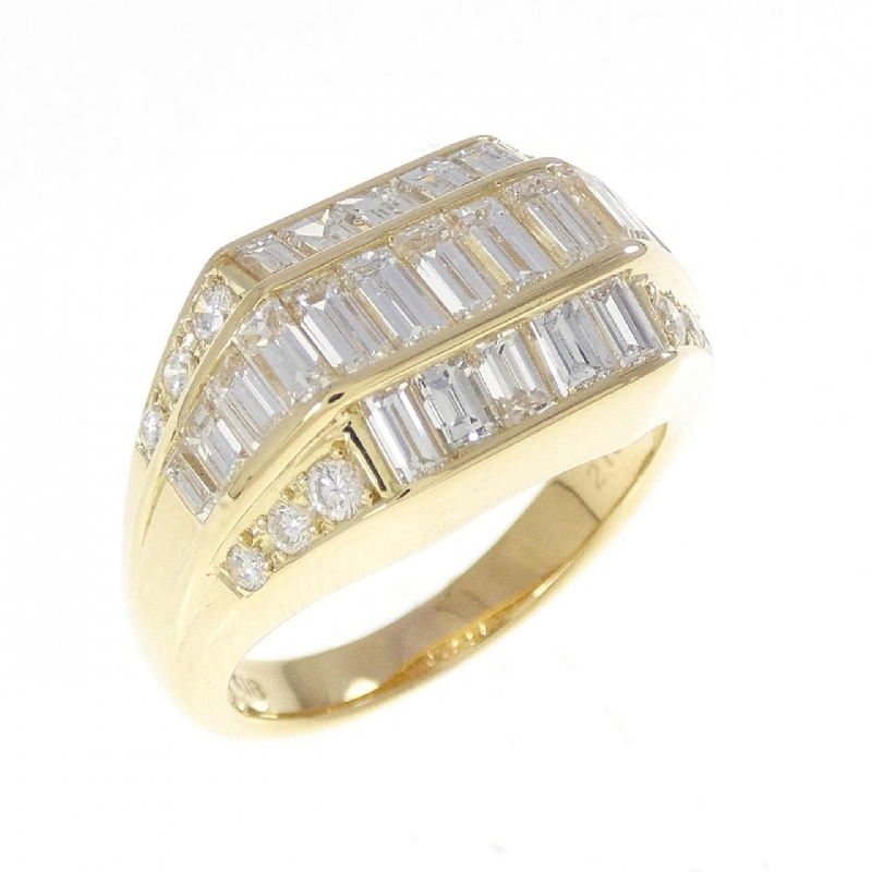 Nhẫn kim cương K18YG 2.10CT - Hàng hiệu chính hãng 854128