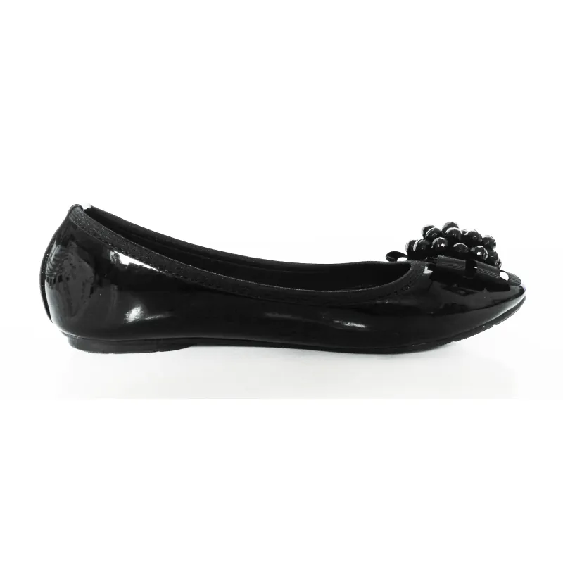 Giày búp bê nữ khóa nơ đính hạt cường hoa 570407