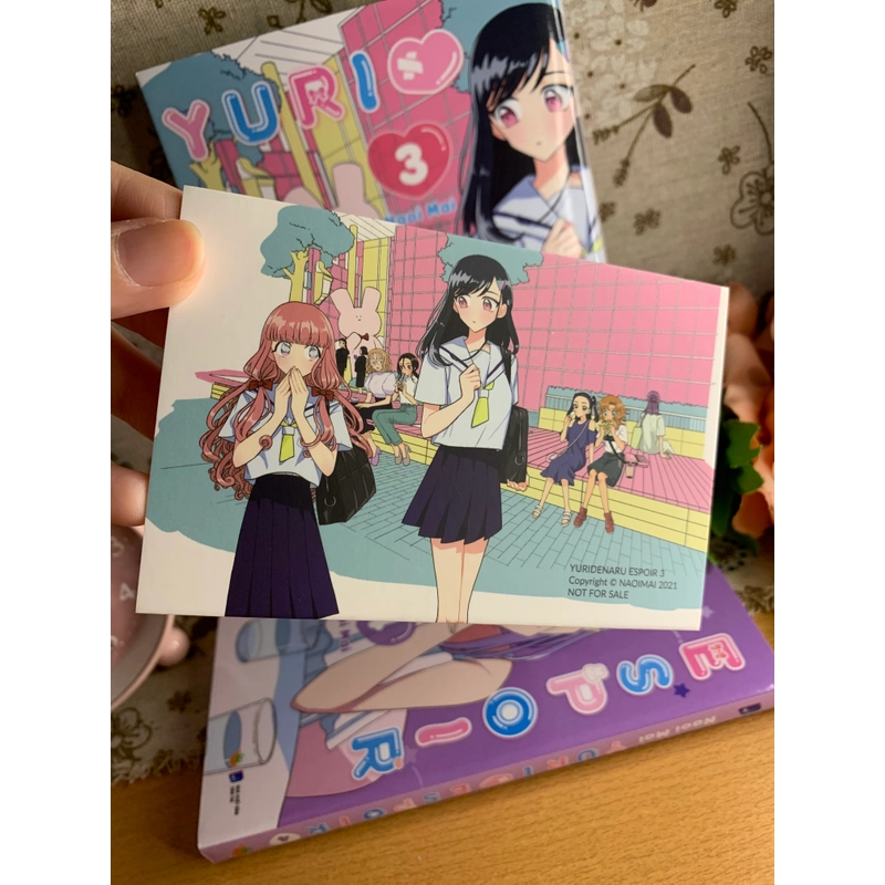 Manga Yuri Espoir Lẻ Tập 1 đến Tập 4, 99% Unseal, có phụ kiện, kèm quà Mori 317177