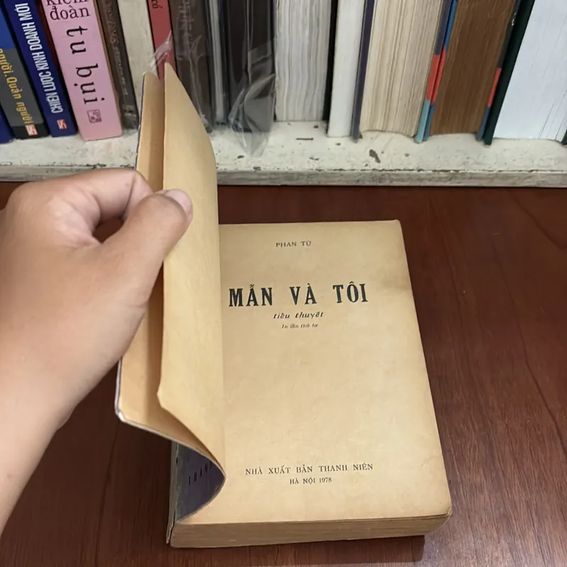 II Sách Xưa: Mẫn Và Tôi (Tiểu Thuyết) - Phan Tứ - 1978 599490