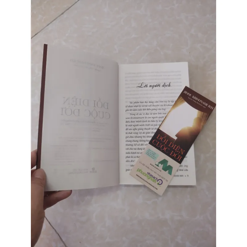 Sách: Đối diện cuộc đời  - Tác giả: Jiddu Krishnamurti 707583