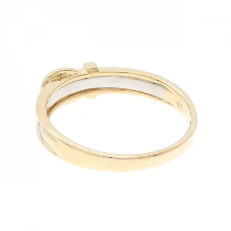 Nhẫn kim cương K18YG/PT900 666165