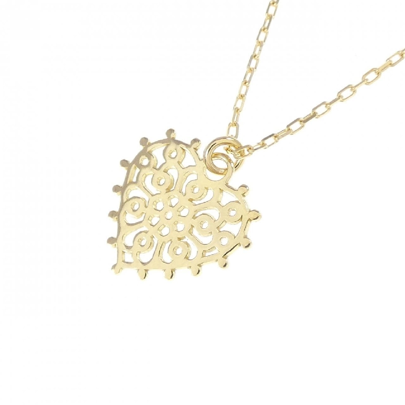 K18YG Dây chuyền hình trái tim - Hàng hiệu Chính hãng 860035