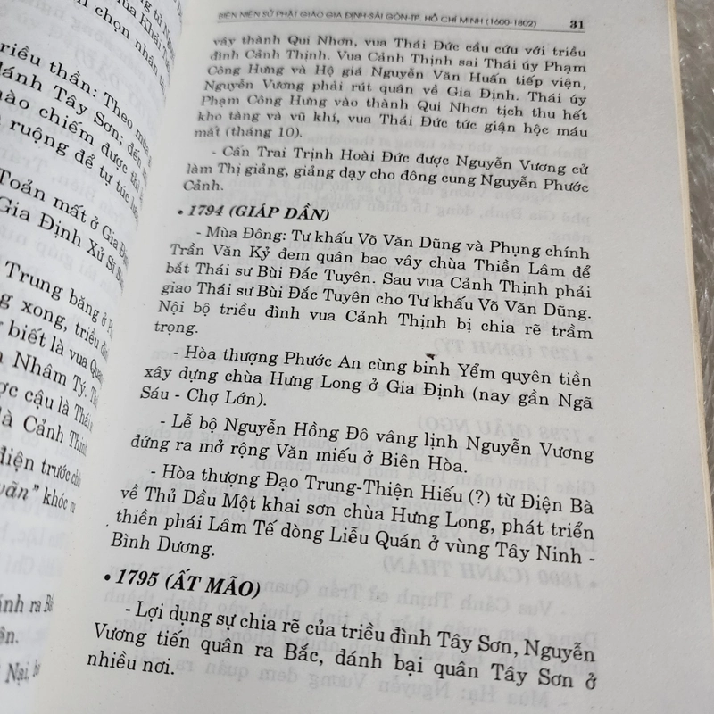 Biên niên sử Phật giáo Gia định sài gòn tphcm | 2001 528586