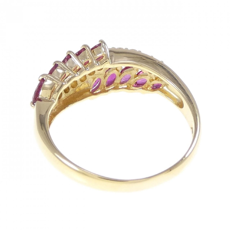 Nhẫn ruby 750YG 0.80CT 667949