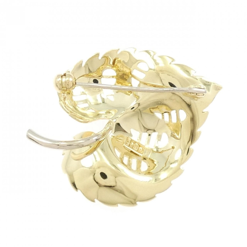 Brooch lá 750YG của UnoAere - Hàng hiệu Authentic 845445