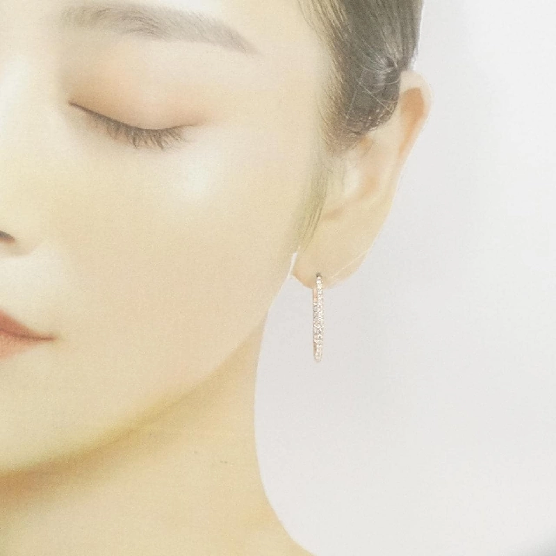 K18PG Bông tai Kim cương 0.90CT - Hàng hiệu Chính hãng 867736