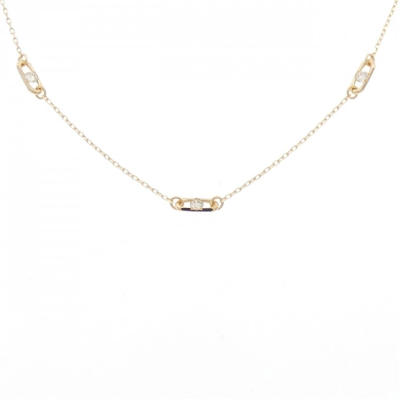 K18YG Dây chuyền kim cương 0.09CT - Hàng hiệu Chính hãng 863124