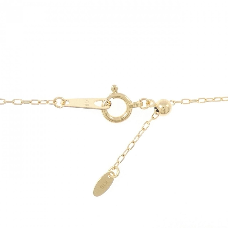 K18YG Solitaire Dây chuyền kim cương 0.11CT - Hàng hiệu Chính hãng 860536