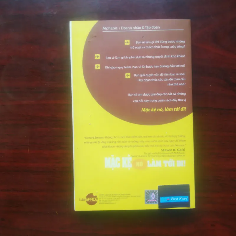 [Sách Doanh Nhân] Mặc Kệ Nó Làm Tới Đi (Richard Branson) - Nhà Sáng Lập Tập Đoàn Virgin 977898