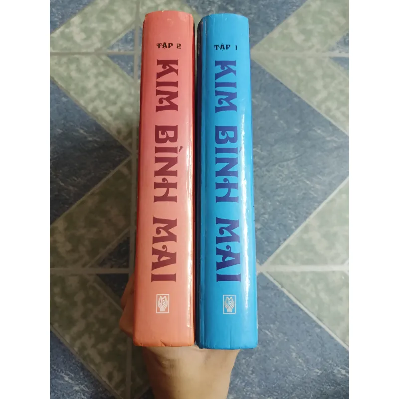 Truyện Kim Binh Mai tập 1-2 bìa cứng in màu 696115