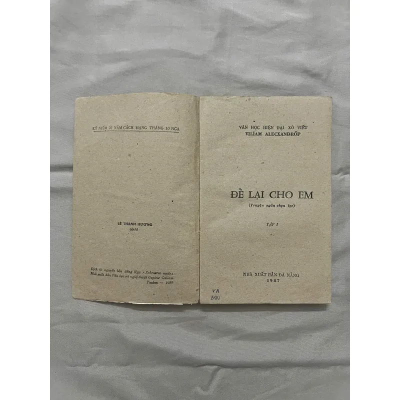 ĐỂ LẠI CHO EM - (Tập 1) - Viliam Alecxanđrốp 992531