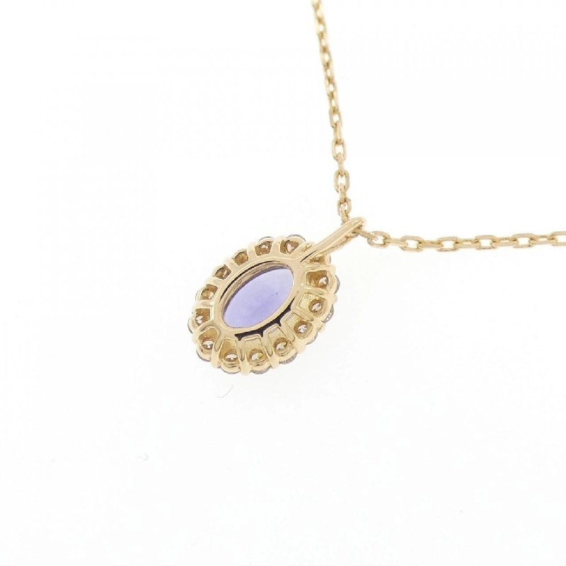 K18YG Tanzanite Necklace - Hàng hiệu Authentic 857835